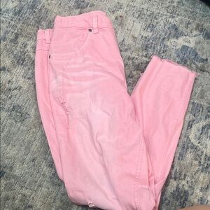 HUE Pink Straight Leg Jeans for Women